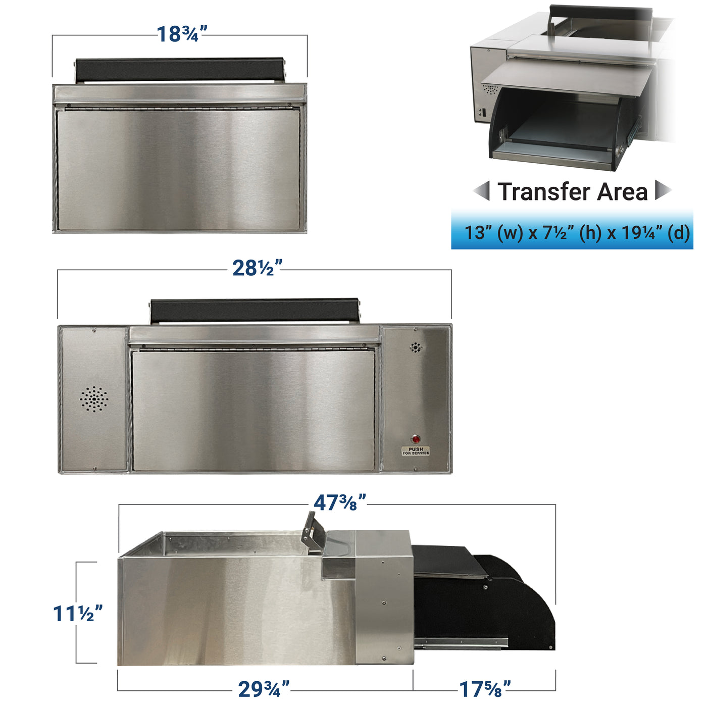 Large Transaction Drawer | Drive Up | CSE-QS-QSP-713 — Covenant ...