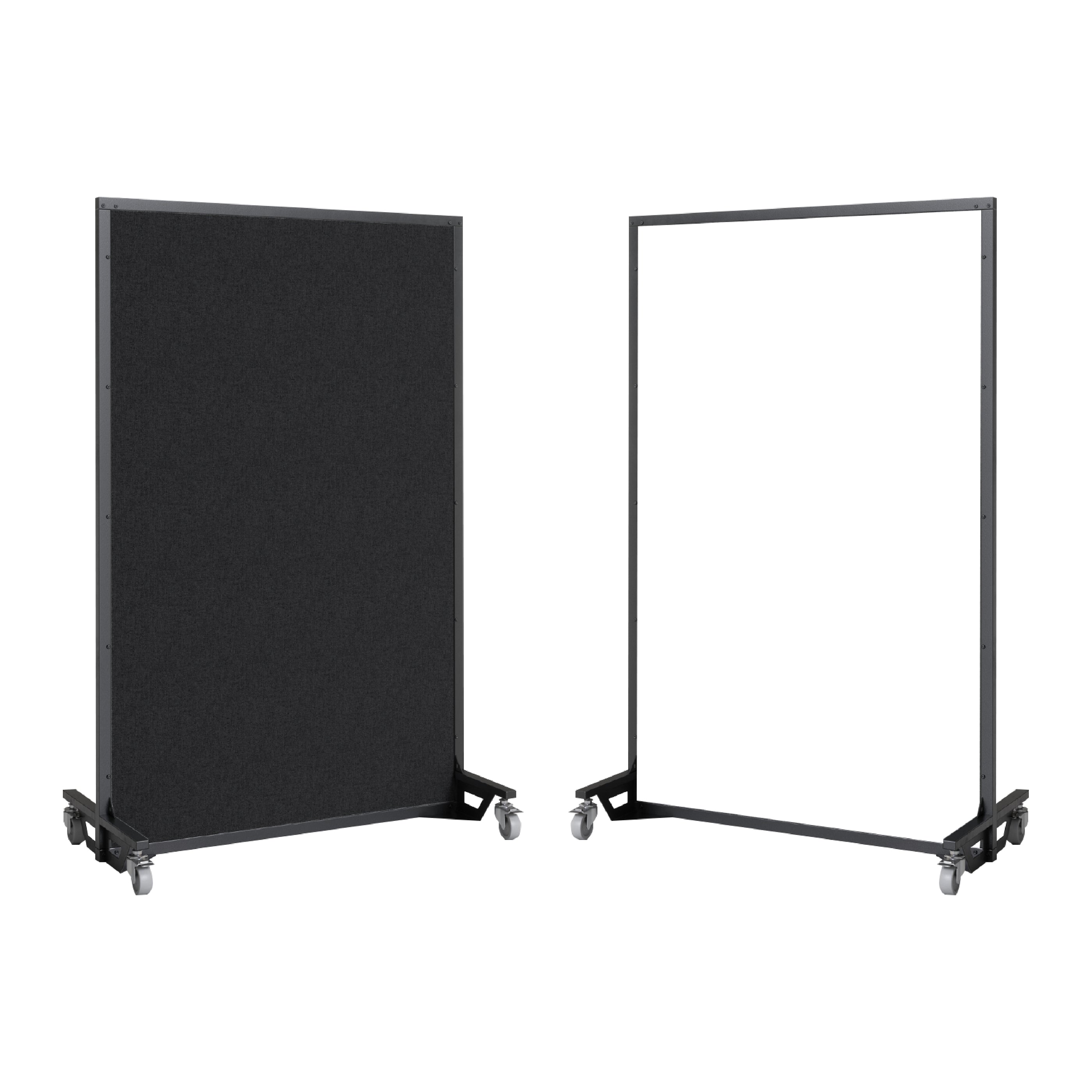 Screenflex Multi-Purpose Ballistic Room Divider on Wheeled Casters | U ...
