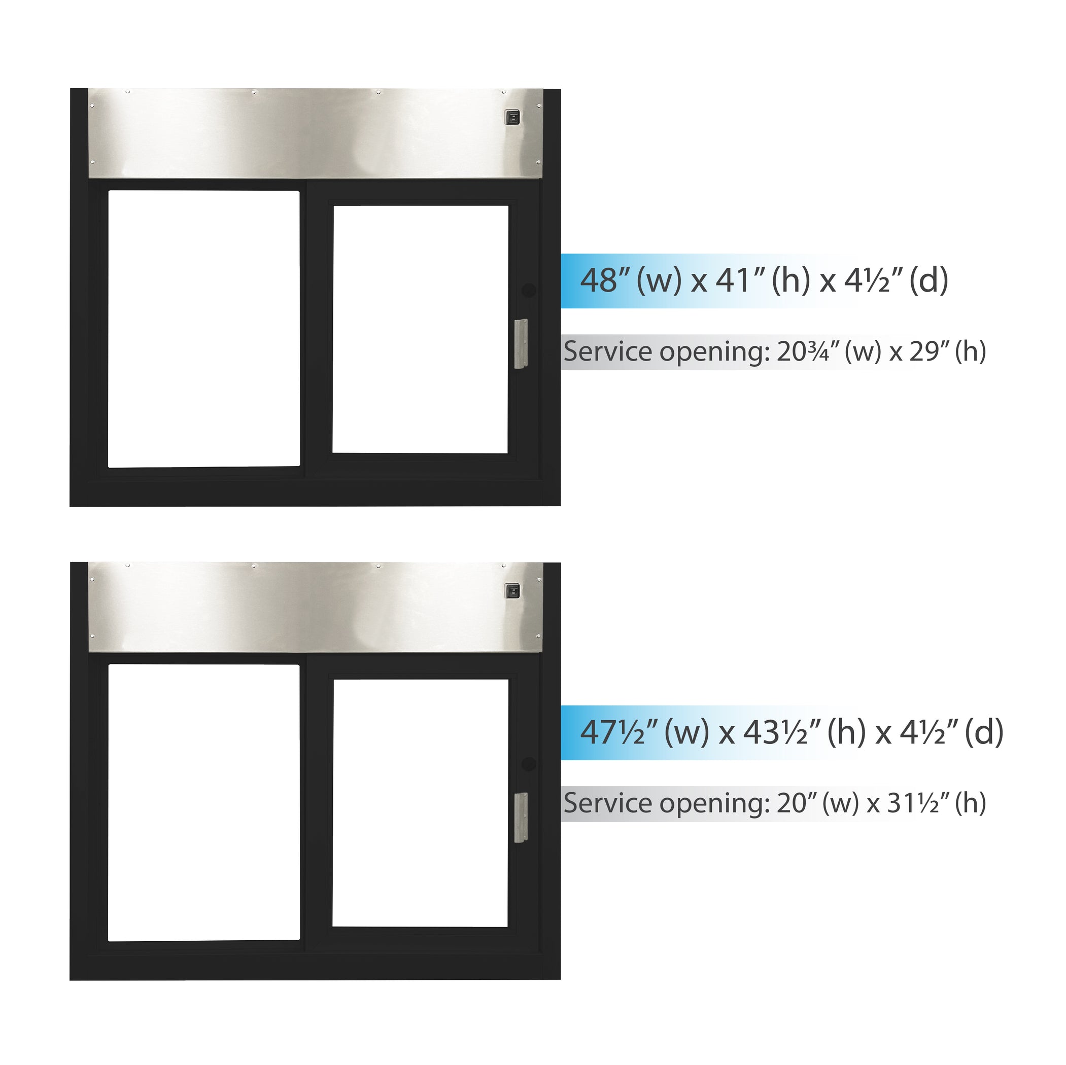 Quikserv Fully Automatic Single Sliding Drive-Thru Window — Covenant ...