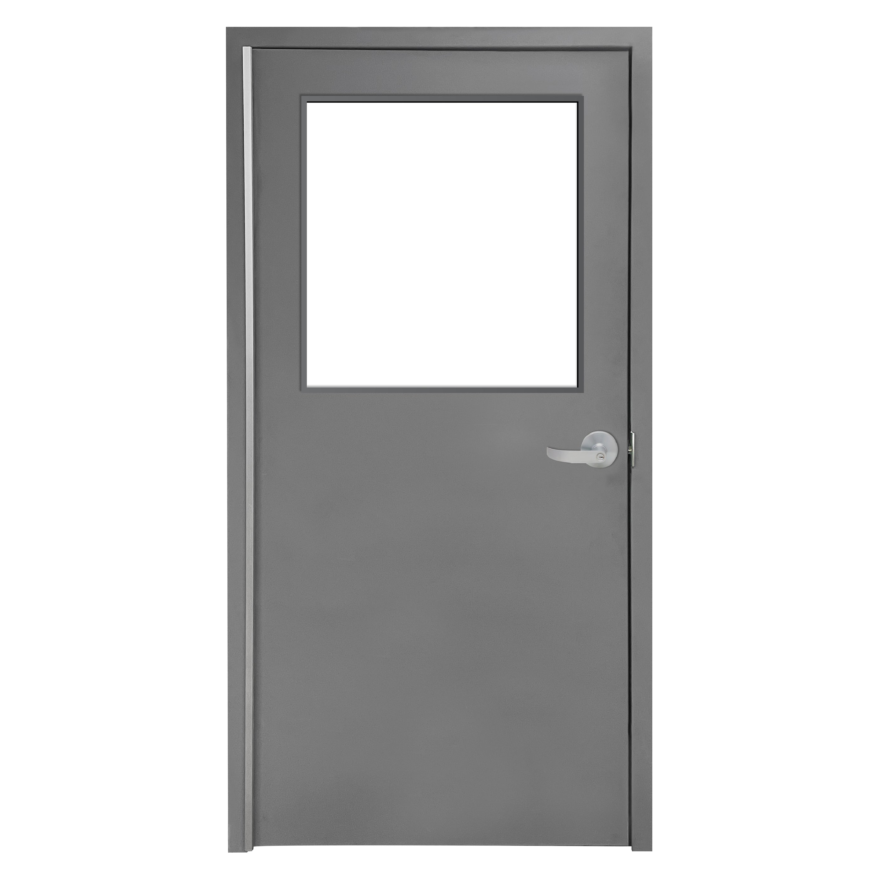 Bullet Resistant Metal Interior Door with Multiple Window Options ...