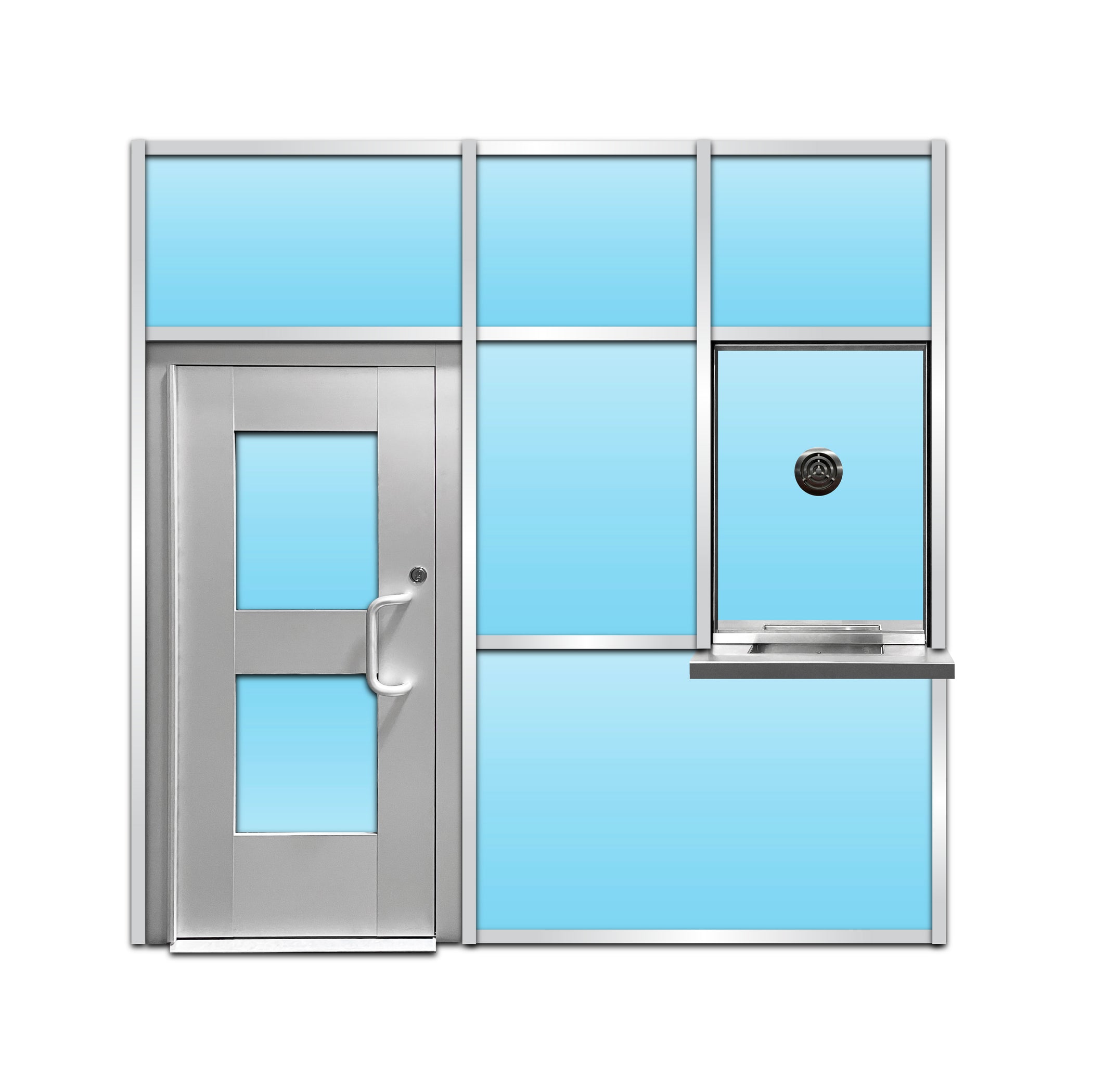 Bullet Resistant Storefront Curtain Wall — Covenant Security Equipment