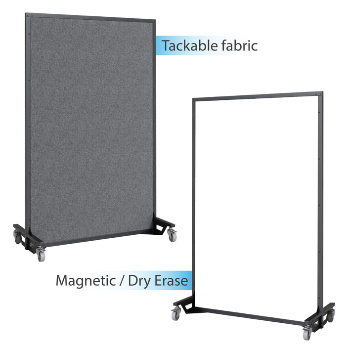 Screenflex bullet resistant partition tackable fabric, magnetic dry erase