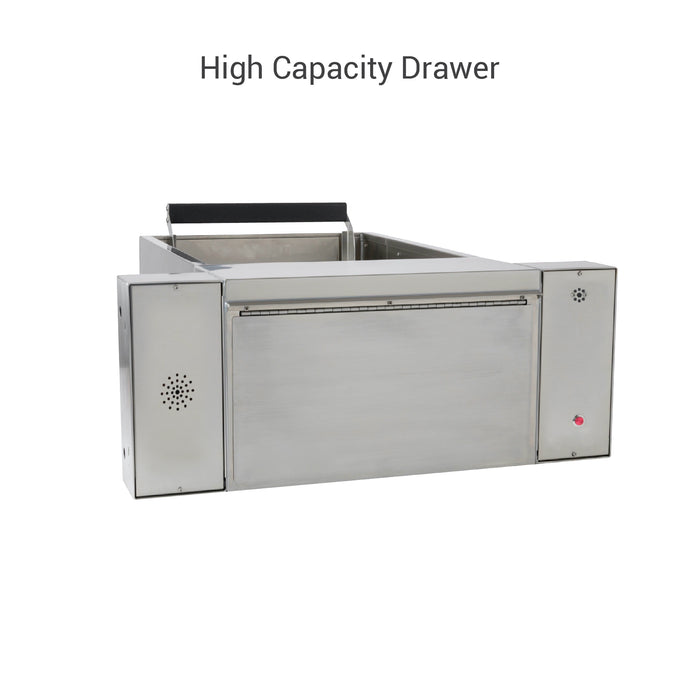 Complete pharmacy package drive-thru high capacity drawer