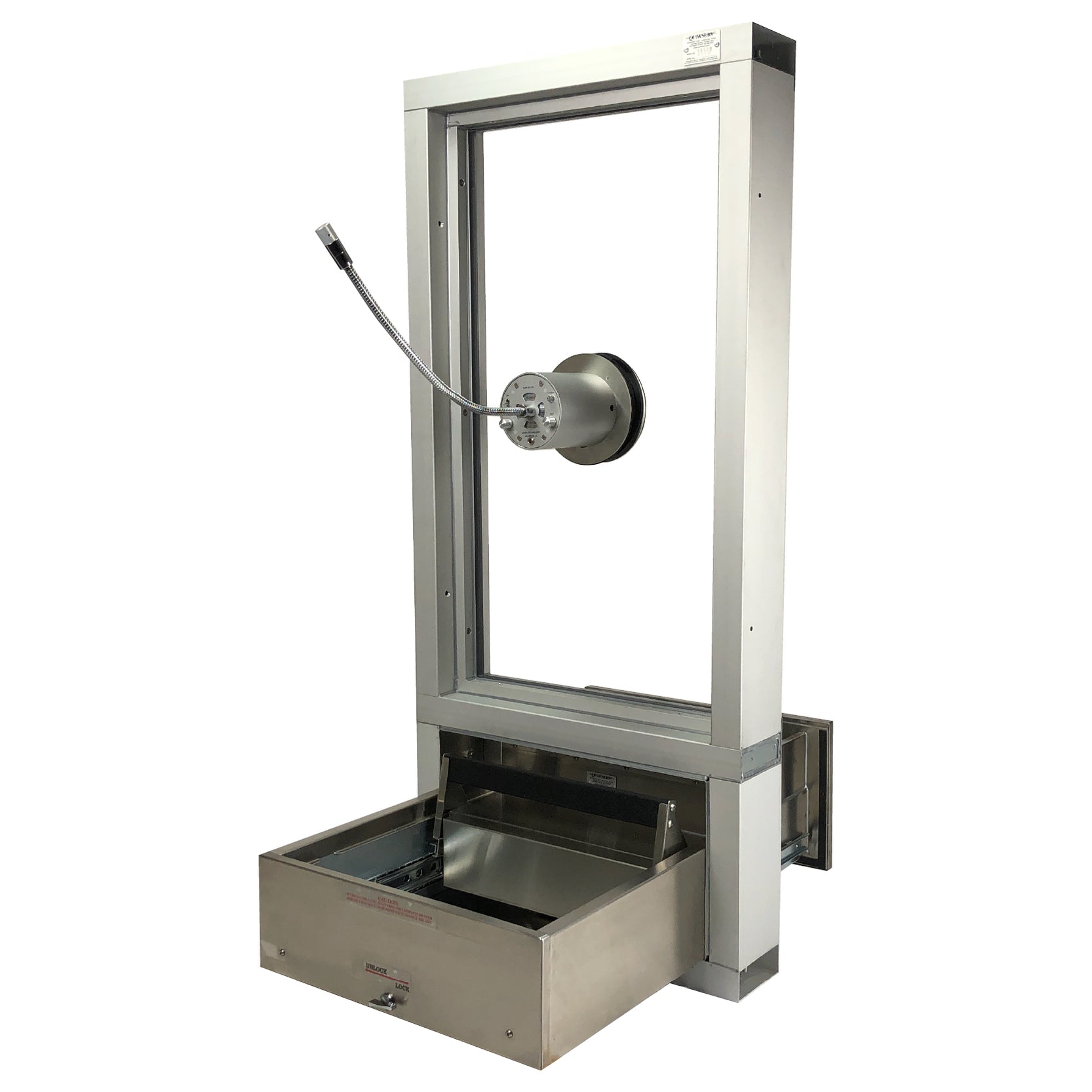 Service Drawer Window Walk-Up Window with Transfer Drawer and Amplified Speak-Thru — Covenant ...