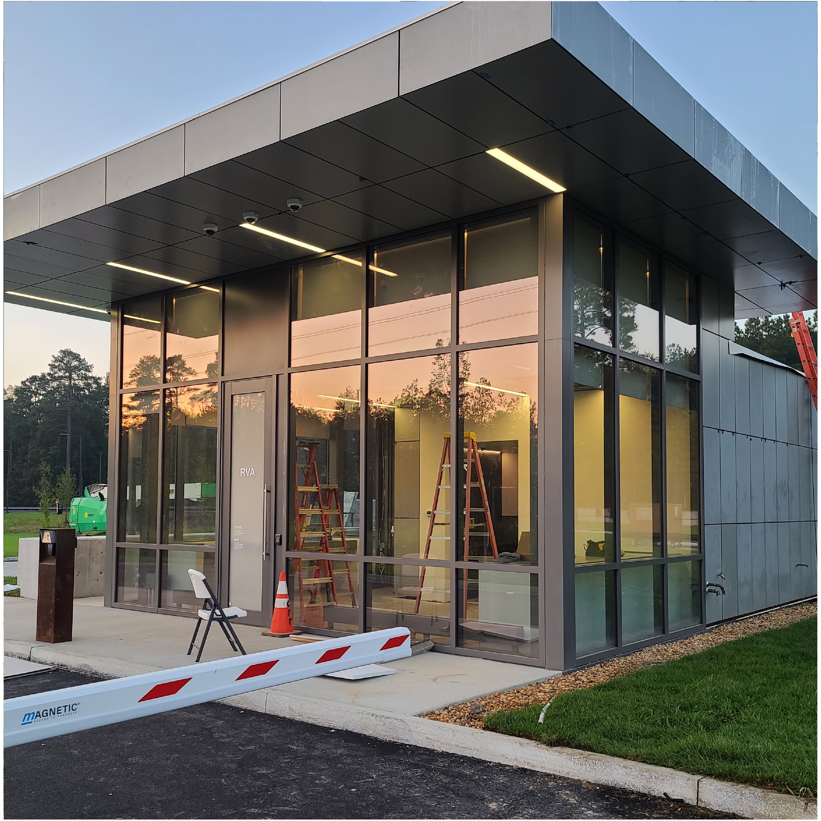 Bullet Resistant Storefront Curtain Wall — Covenant Security Equipment