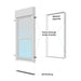 SUI Series vertical lift window drive thru Covenant security equipment