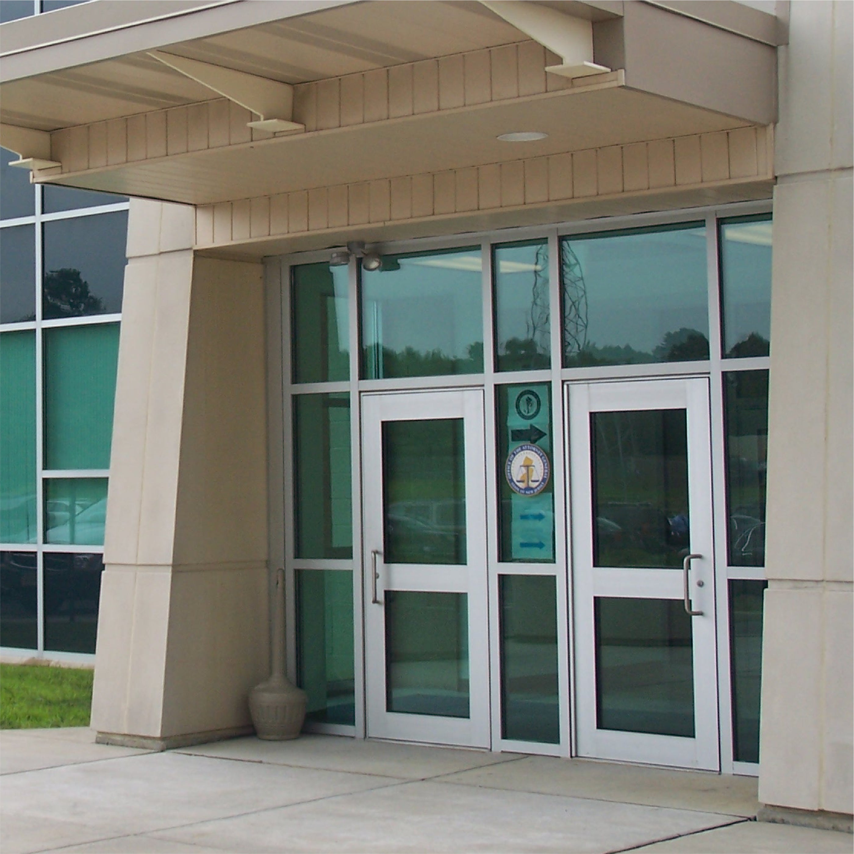 Bullet Resistant Storefront Curtain Wall — Covenant Security Equipment