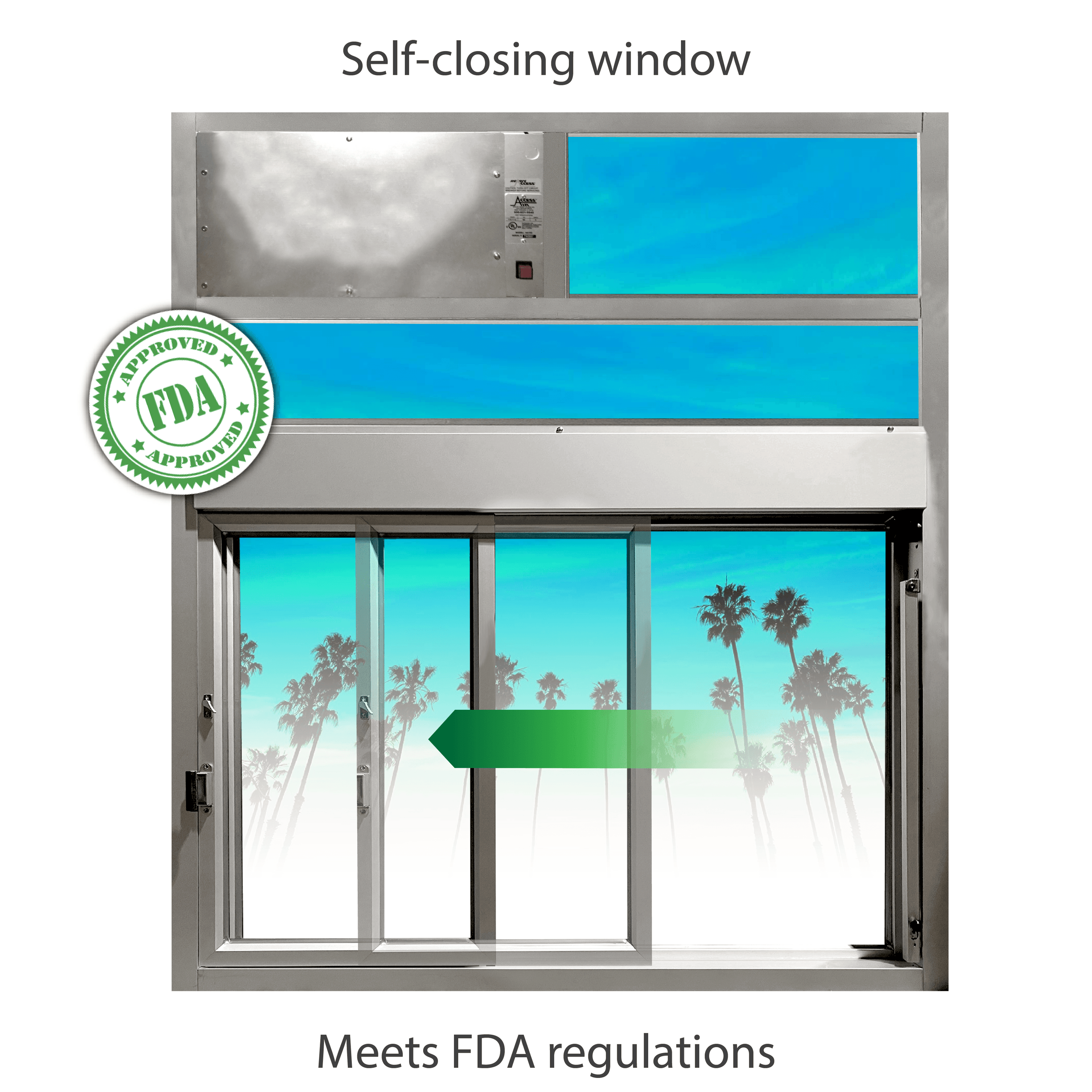 ReadyAccess 600 West Coast Window Package for California Retail Food C ...