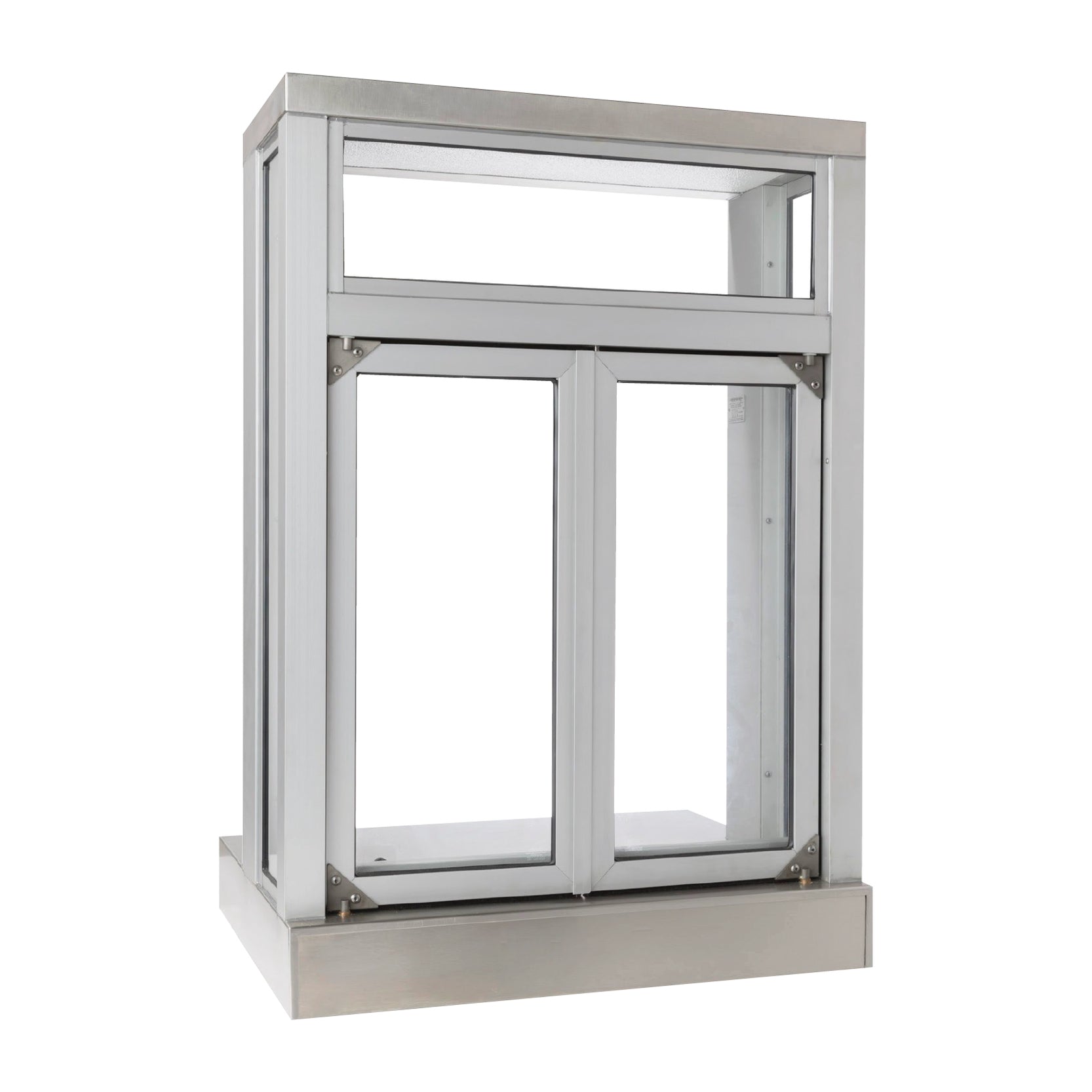 Quikserv Push Bar Panoramic Bi-fold Drive Thru Transaction Window ...