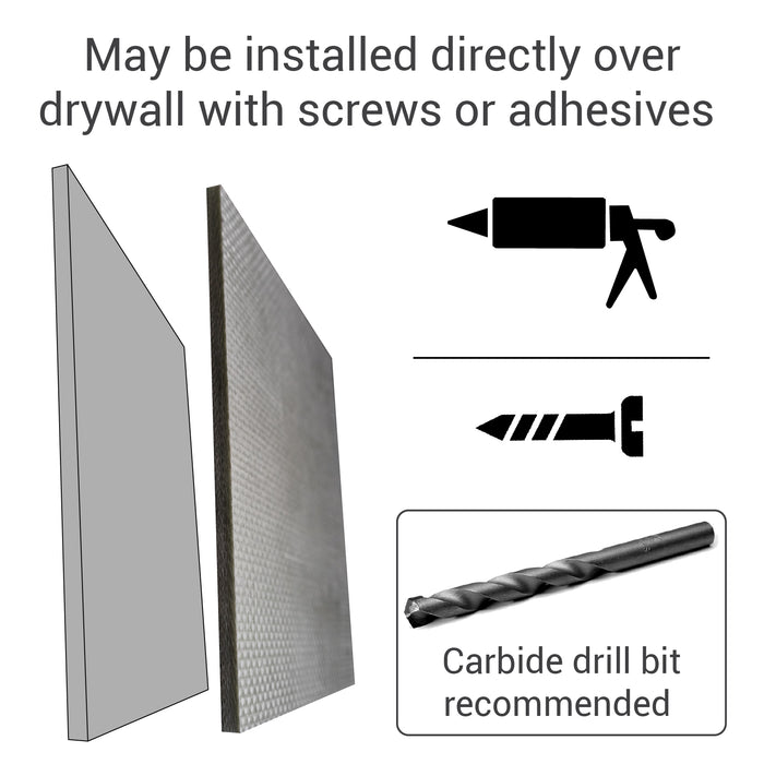 Bullet resistant panels install
