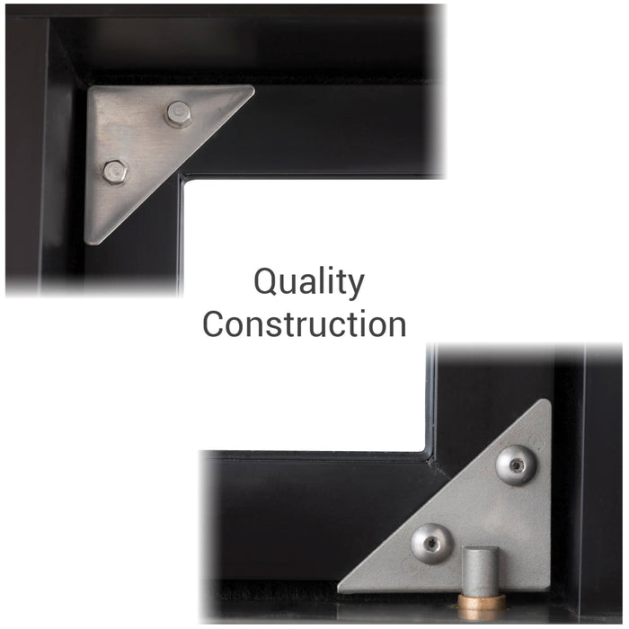 Panoramic Push Bar Bi-Fold Drive Thru Transaction Window Quality Construction