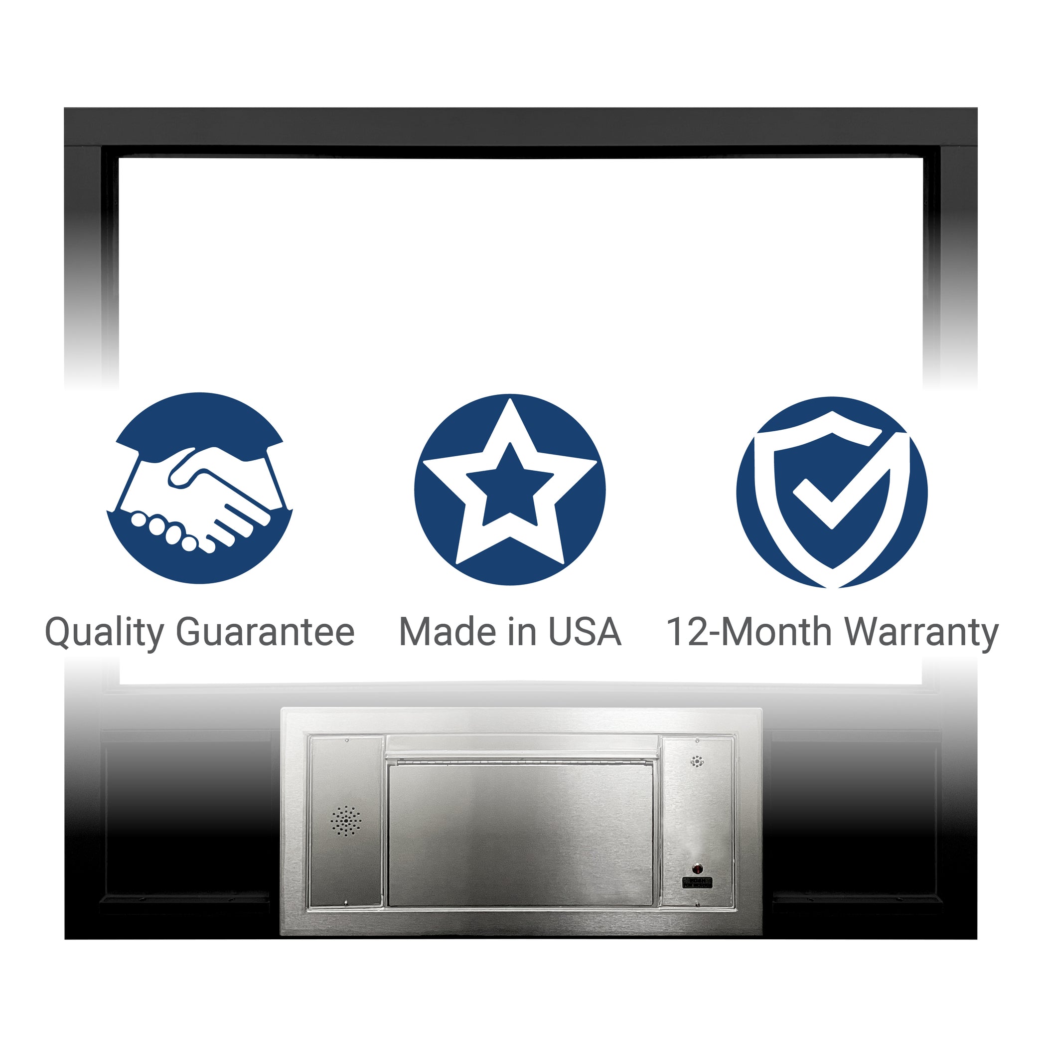 Large Transfer Drive-thru Transaction Window Station | 32-1/4