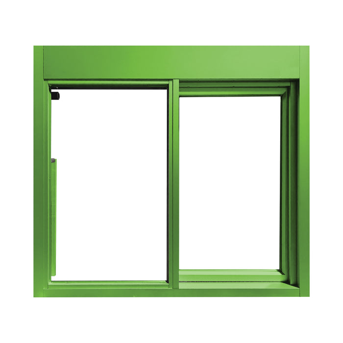 Lime 275-SC Ready Access Self Closing Drive-Thru Slider Window Multiple Colors