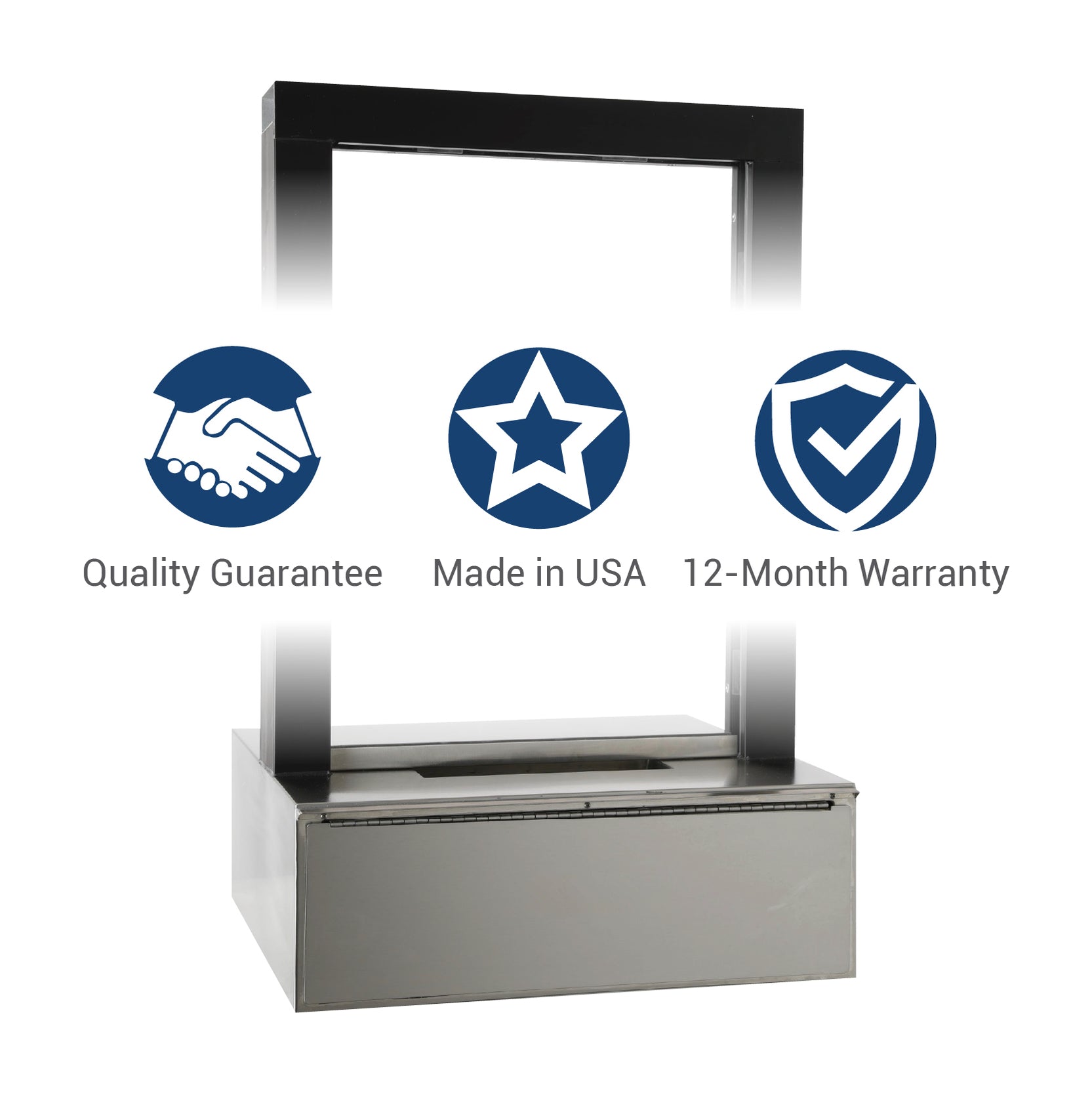 Ticket Window With Pizza Drawer Transaction Station | CSE-QS-TS-PD ...