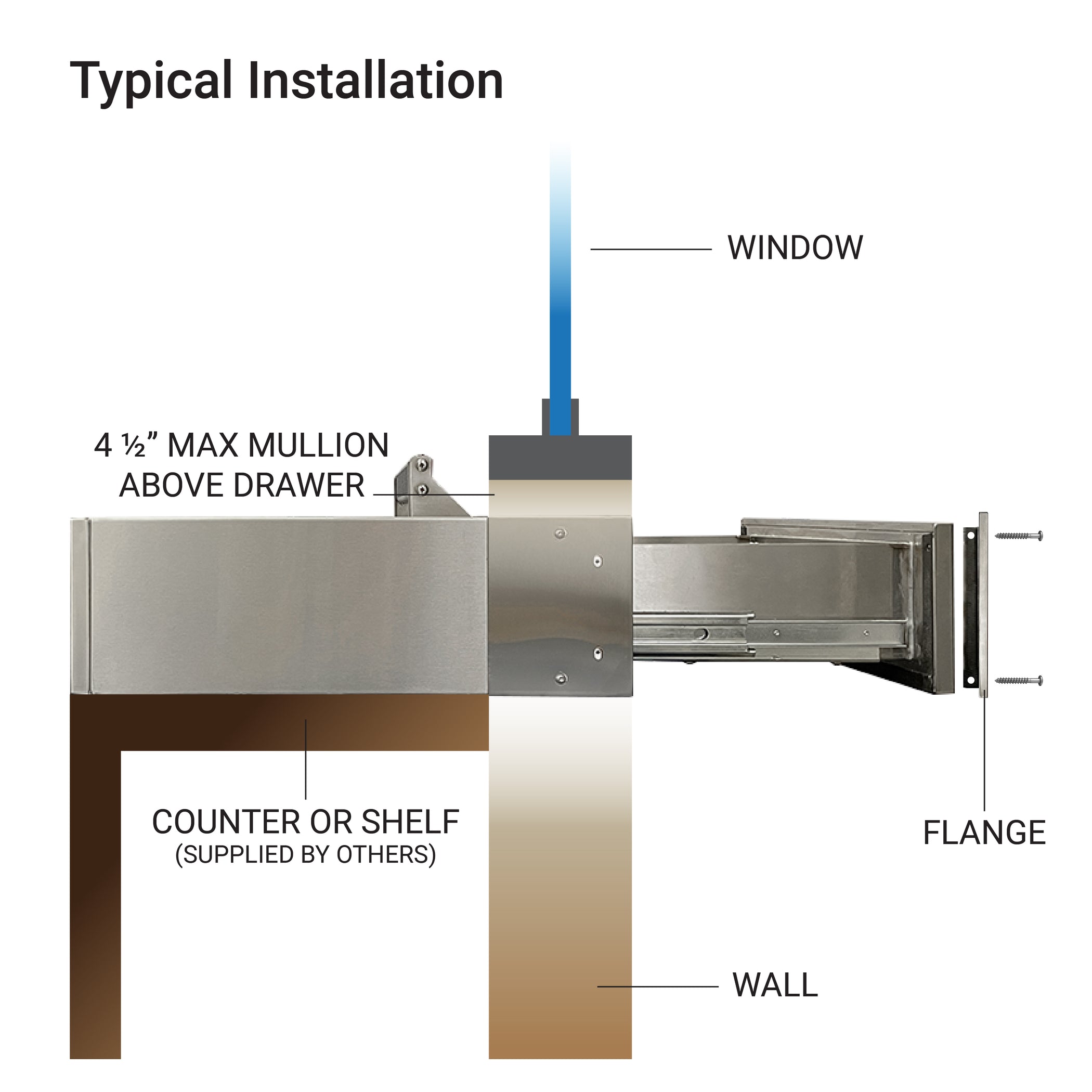 Walk up Small Transaction Drawer With Speaker | CSE-QS-QST-625S ...