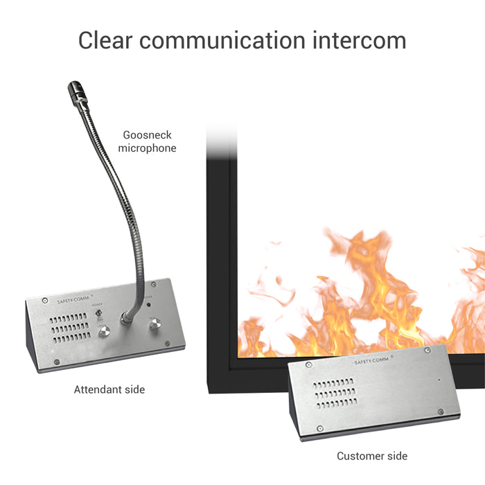 Fire Rated Transaction Windows