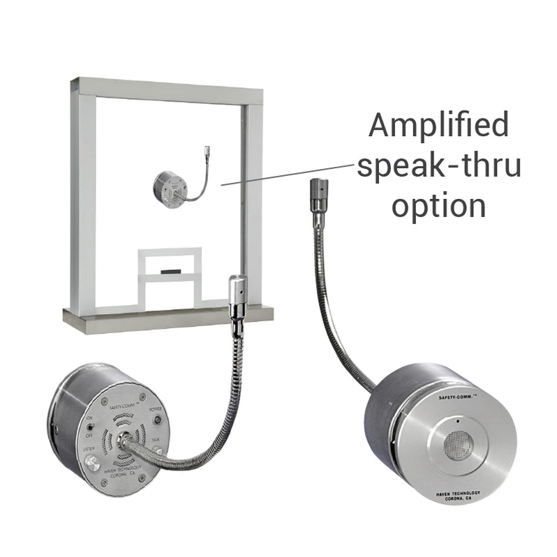 Quikserv Ticket Window with Slide Up | Bullet Resistant | Fast Shipping ...