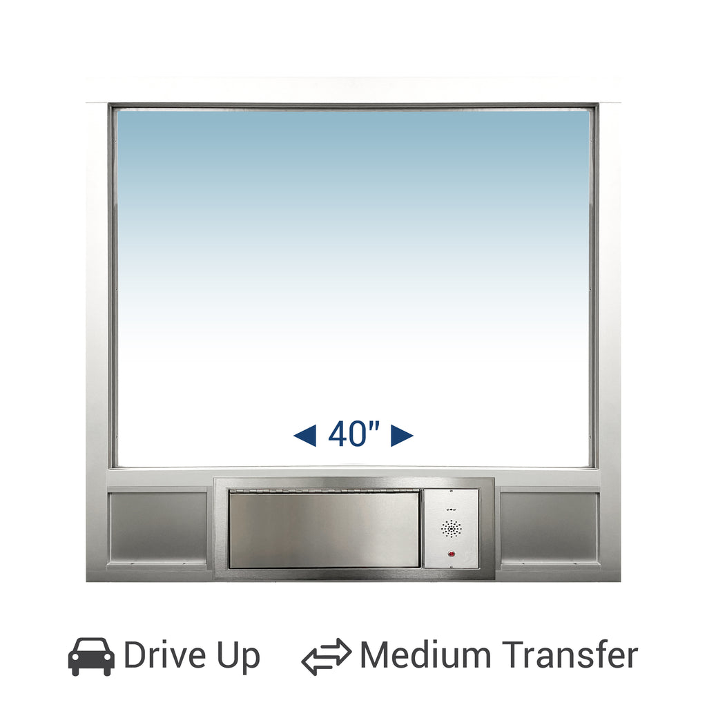 Integrated Bulletproof Drive-Thru Transfer Windows & Drawers — Covenant ...