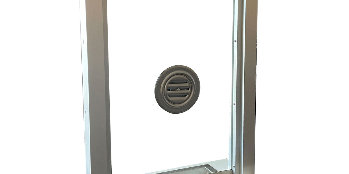 SafeWood T1 Style Ticket/Transaction Window with Deal Tray — Covenant ...