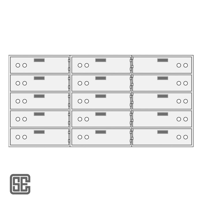 CSE-B-SDX-15 Safe Deposit Boxes