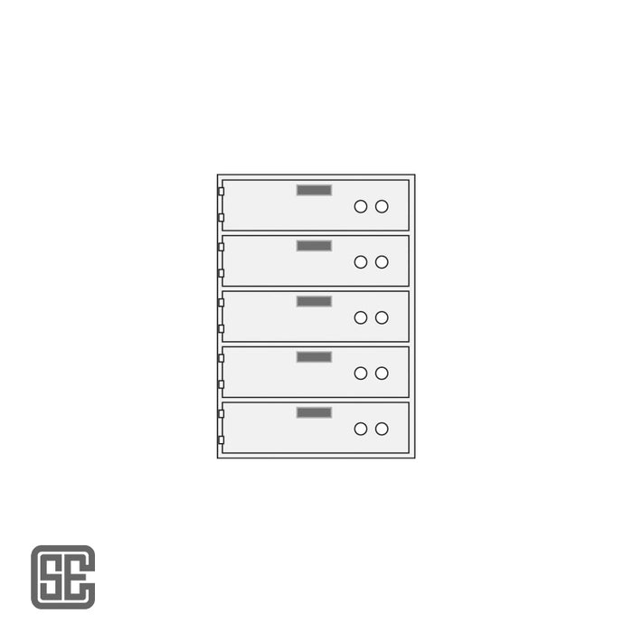 CSE-B-SDXN-5 Safe Deposit Boxes