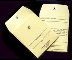3x3-1/2 Envelope with Locked in Security Fastener - Package of 300
